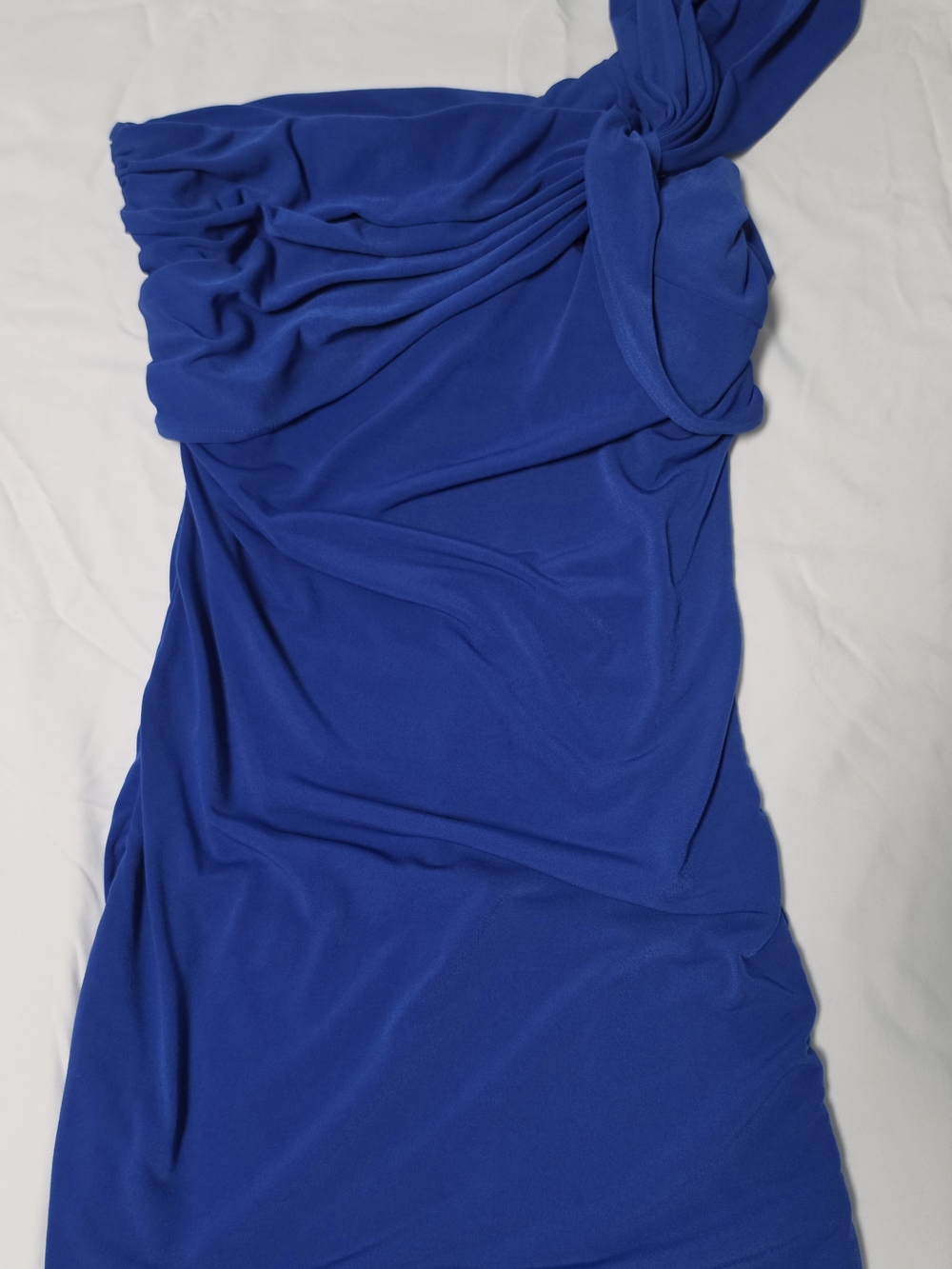 One-Shoulder Royal Blue Women’s Top